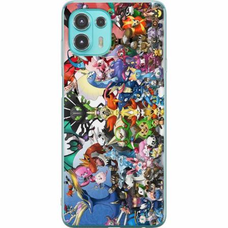 Motorola Edge 20 Lite Genomskinligt Skal Pokemon