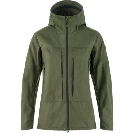 Fjällräven Dam's Bergtagen G-1000 Jacket in Laurel Green | Size: XL, G-1000/Polyester
