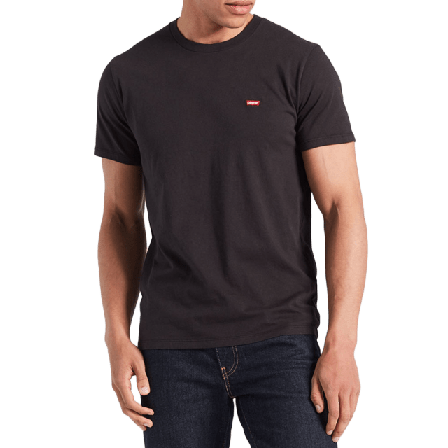 Levi's Original Housemark Tee T-shirts Herr Svart S