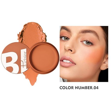 9-färgs rouge Matt rouge Rouge Mud Enkelfärgad rouge