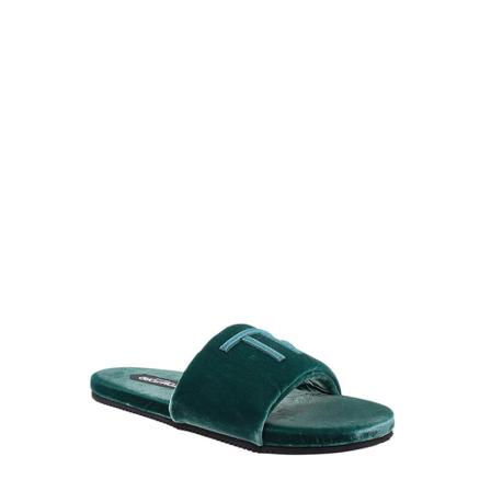 Tom Ford, Sliders Groen, Heren, Maat:44 EU