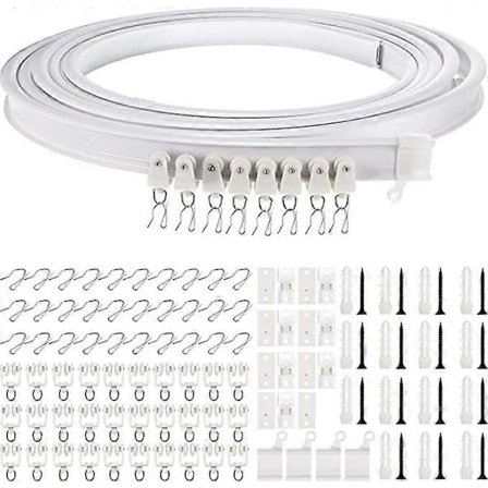 5 Meter Bøyelig Tak Gardinskinne Fleksibel Takgardin (FMY)