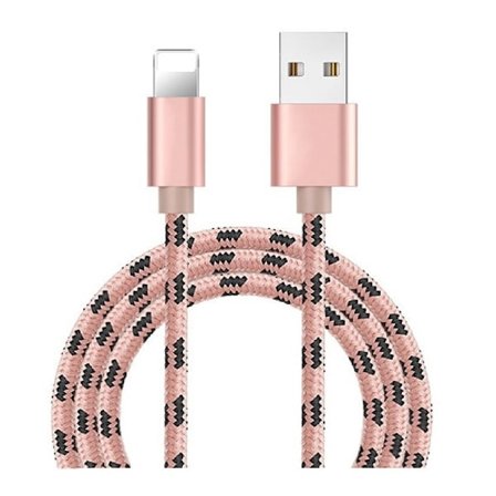 Lightning Laddning Kabel - Roséguld 1m