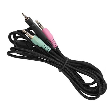 Peli-kuulokkeiden kaapeli äänikaapeli sopii Sennheiser G4ME ONE/GAME ZERO/PC 373D/ GSP350