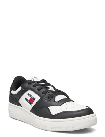 Tjm Retro Basket Ess Lave Sneakers Svart Tommy Hilfiger*Betinget Tilbud