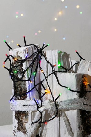 Star Trading - Ljusslinga Micro Utomhus 90 ljus - Flerfärgad - Ljusslingor - Från Homeroom