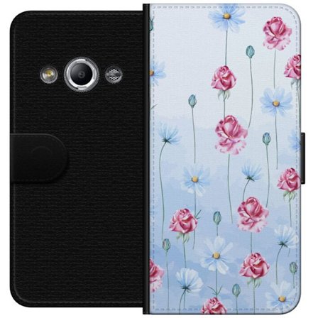 Kompatibelt Lommeboketui til Samsung Galaxy Xcover 3 Petal Reverie Sky Blue
