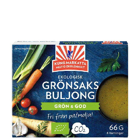 Kung Markatta Grönsaksbuljong Tärning 6-pack