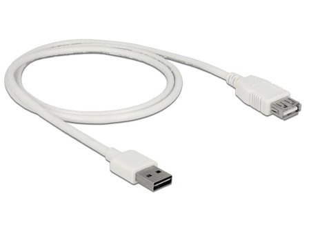 Delock Easy - USB-forlengelseskabel - USB til USB - 1 m