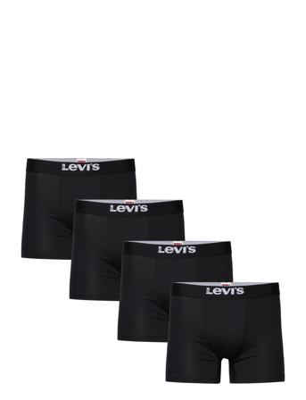 Levis Men Solid Basic Boxer Brief O Black Levi ́s