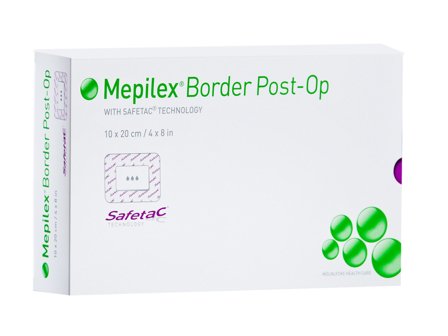 Mepilex Mepilex Border Post-Op 6x8cm, 10 stk.