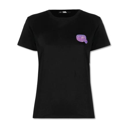 Karl Lagerfeld T-shirt Sort, Dame T-shirts