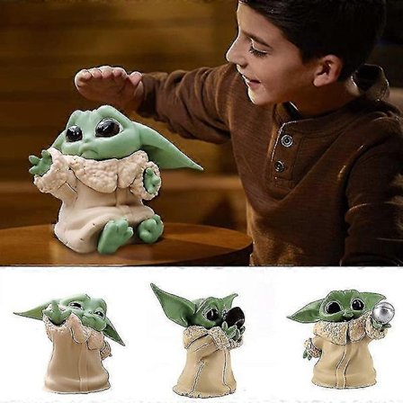 5 Stjerner Krig Barnet Animatronic Baby Yoda Actionfigur The Mandalorian Leketøy for Barn