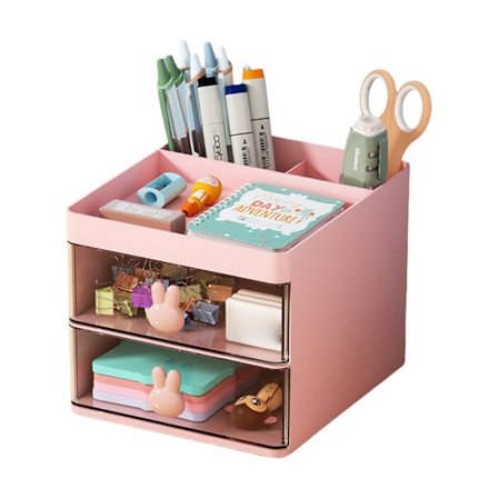 Högkvalitativa Kaninhandtagsorganisatörer i Plast för Effektiv Skrivbordsorganisation