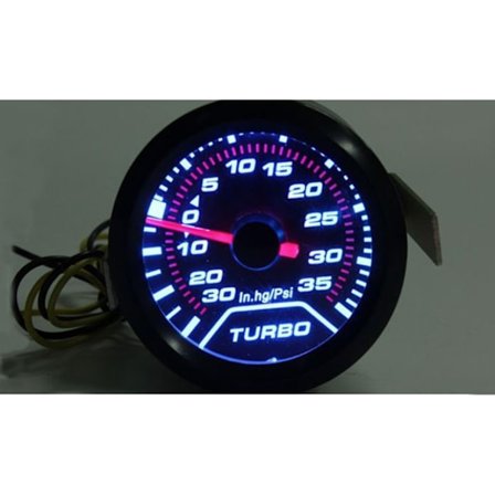 LED-polttoainemittari, 52 mm - 12 V DC, yleismallinen auton polttoainetason mittari polttoaineanturilla