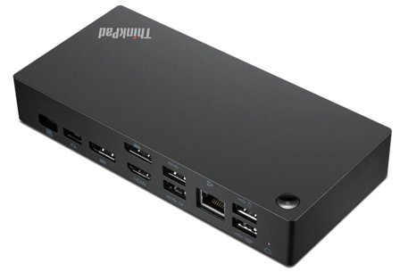 Lenovo ThinkPad Universal USB-C Smart Dock - dokkingstasjon - USB-C - HDMI, 2 x DP - 1GbE