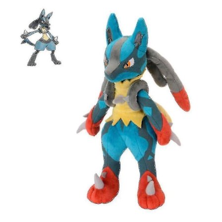 Plush Lucario Barnedukke Myk Stoffdyr