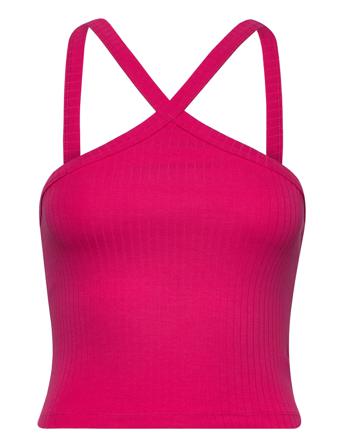 Lilo Singlet T-shirts & Tops Sleeveless Rosa Gina Tricot