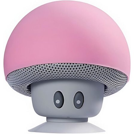 Portabel Bluetooth-högtalare, Svamphögtalare, Bluetooth V2.1 med sugkopp, Kompatibel med iPad, iPhone, Android-telefoner