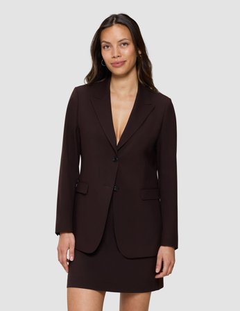 Shaping New Tomorrow - Dame - Essential Blazer - Espresso - Størrelse XS