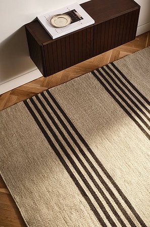 Jotex - Beige/grijs Beige/grijs - SIGGE - Koop Wollen vloerkleden bij Jotex