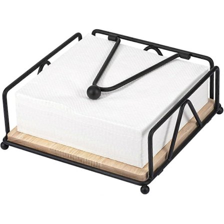 1 st vintage servetthållare, servettställ i metall