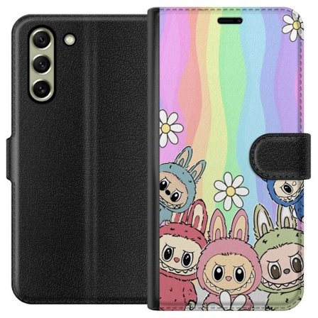 Kompatibel Tegnebogsetui til Samsung Samsung Galaxy S21 FE 5G Regnbage