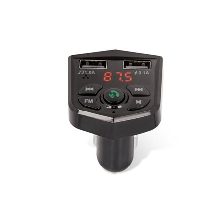 Maxlife FM transmitter bluetooth with 2xUSB-A charger