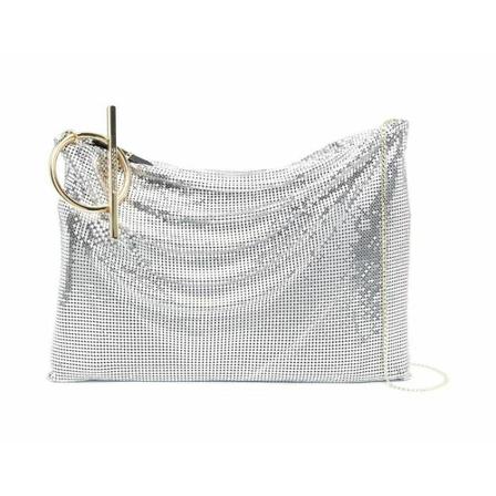 Paco Rabanne, Cross Body Bags Grijs, Dames, Maat:ONE Size