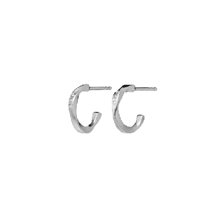 Maanesten Echo Petite Earrings Örhängen Dam Silver ONESIZE