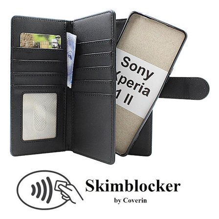 Skimblocker XL Magnet Wallet Sony Xperia 1 II (XQ-AT51)