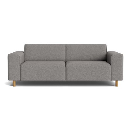 Seam 3 personers sofa - Loop Grå - 220x88x78 - Sofa, 3 personers sofa