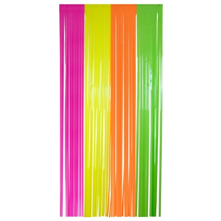 Neonvärinen Juhlaverho 200x100 cm
