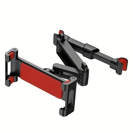 Rød B Universal Bil Bagsæde Tablet Holder 360 Rotation Kompatibel med 4-13 Tommer Tablet med Telefonholder