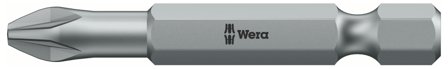 Wera 855/4 TZ Bits PZ 2 x 50 mm, Borra & mejsla