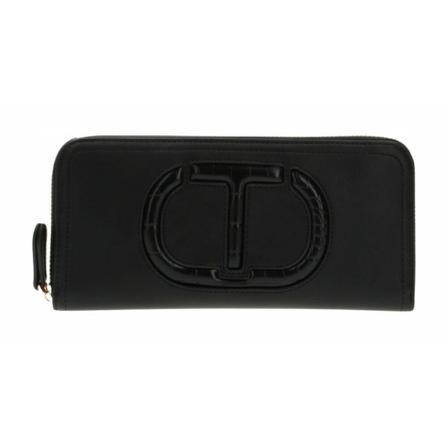 Twinset wallet , Zwart , Dames , Maat: ONE Size Portefeuilles