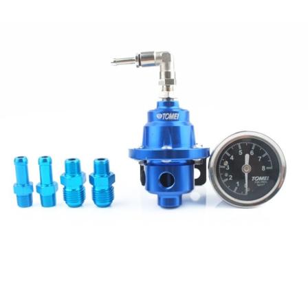 IC Justerbar bensinstyringsregulator for biloverladere Bilmodifisering (blå)