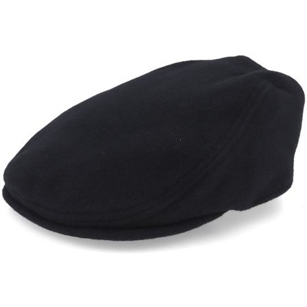 Lacoste - Svart flatcap Keps - Wool Black Flat Cap @ Hatstore