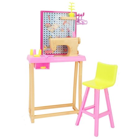 1Set Docktillbehör Skräddarsymaskin Frisör 1 1