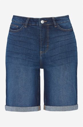 Cellbes of Sweden - Denimshorts med komfortabelt stræk i mørkeblå / denim til damer i størrelse 34