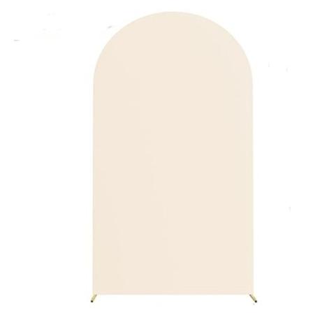 Bryllup Bakgrunn Deksel Bue Stativ Dekker BEIGE 6.6FT Beige 6.6FT
