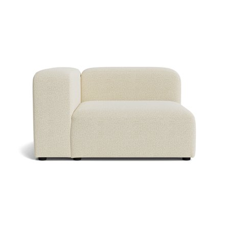 Milo chaiselong, venstrevendt - Nordic Beige - 130x130x72 - Sofa, chaiselong