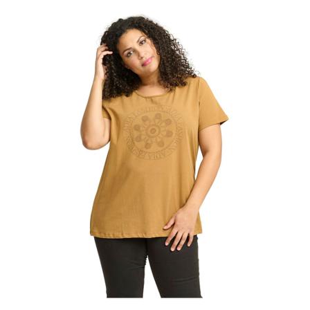 Adia Marry T-Shirt Brun, Dame T-shirts