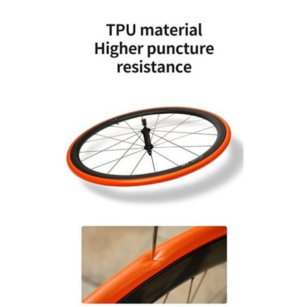 Ultra- 700 X 18-32C Inner Tube TPU Road Tire 700C 65mm Long French Valve Super Light Tube