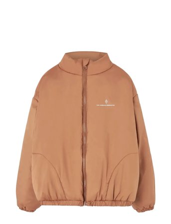 THE ANIMALS OBSERVATORY Crocodile Kid Puffer Jacket Almond Brown - Brown - 6 Y