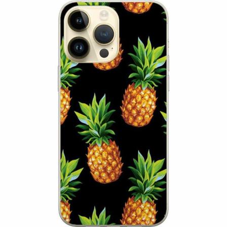 Apple Iphone 14 Pro Max Genomskinligt Skal Ananas