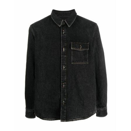 A.p.c. Denim Shirts Sort, Herre Skjorter