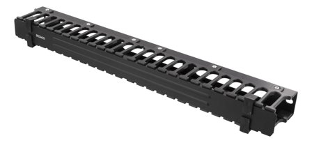 Deltaco 19-19 fingersett for rackkabelstyring - 1U