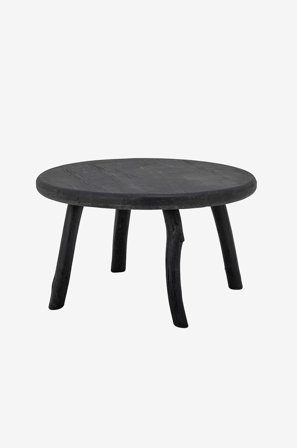 Bloomingville - Soffbord Milos, Ø 70 cm - Svart - Soffbord - Från Homeroom