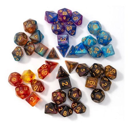 Insma Game Polyhedral Dice 42 stk